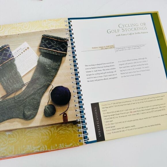 Knitting Vintage Socks : New Twists on Classic Patterns Nancy Bush Hardback - Picture 11 of 15